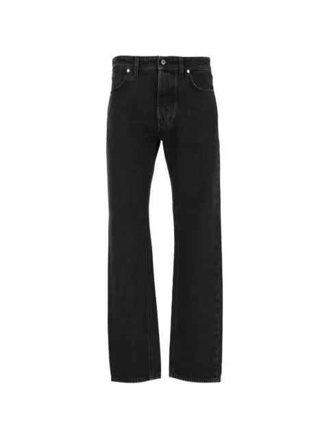 Stone Island grainy-wash straight-leg jeans