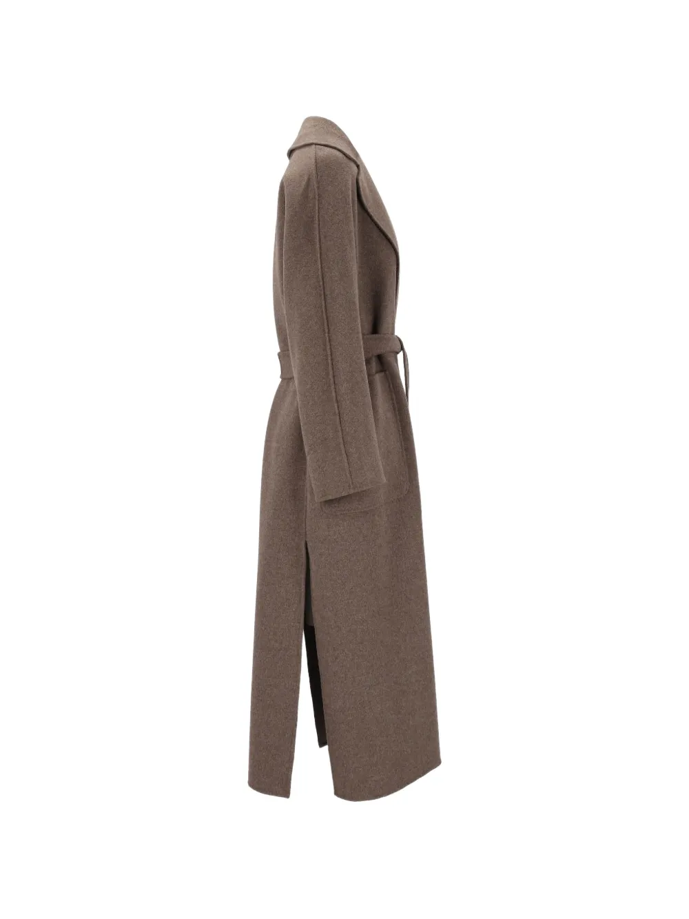 'S Max Mara belted Peonie coat Bruin