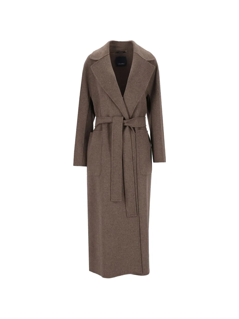 'S Max Mara belted Peonie coat Bruin