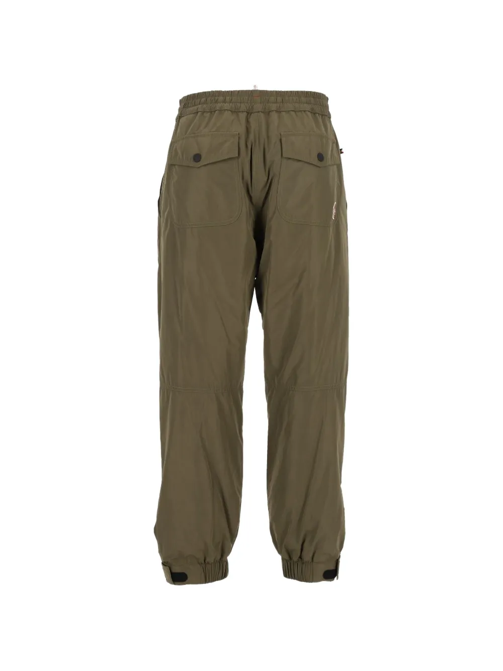Moncler Grenoble logo-patch track pants Groen