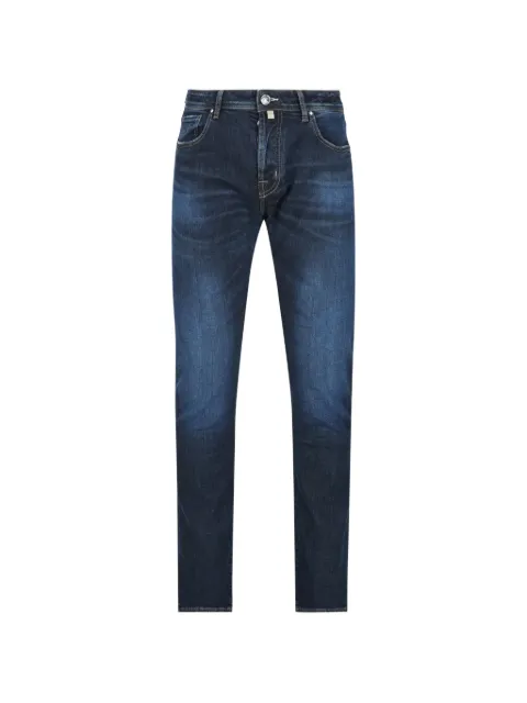 Jacob Cohën distressed-finish straight-leg jeans