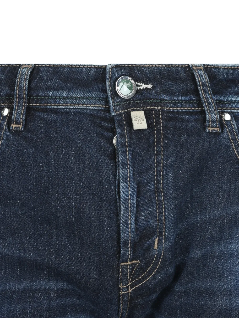 Jacob Cohën Gerafelde jeans Blauw
