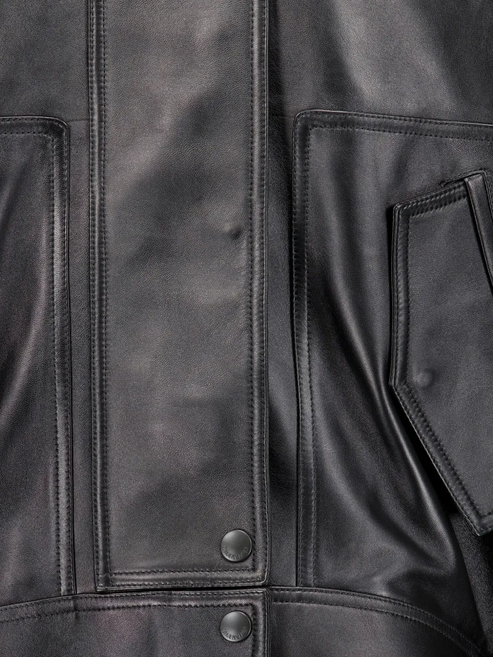 Balenciaga Bomberjack met hoge kraag Zwart