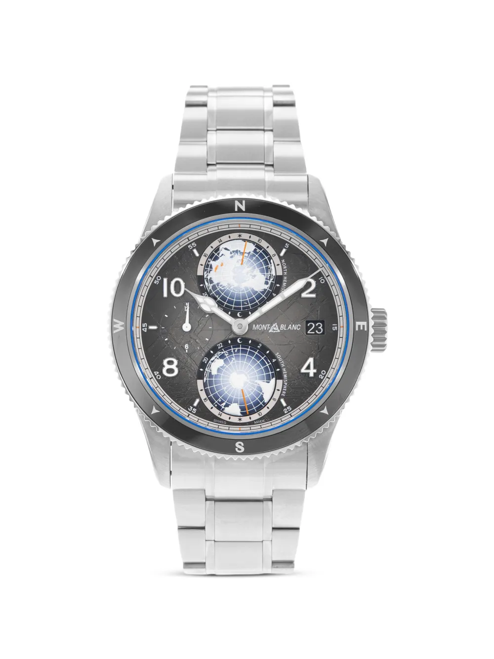 Montblanc 1858 Geosphere 42mm watch - Grigio