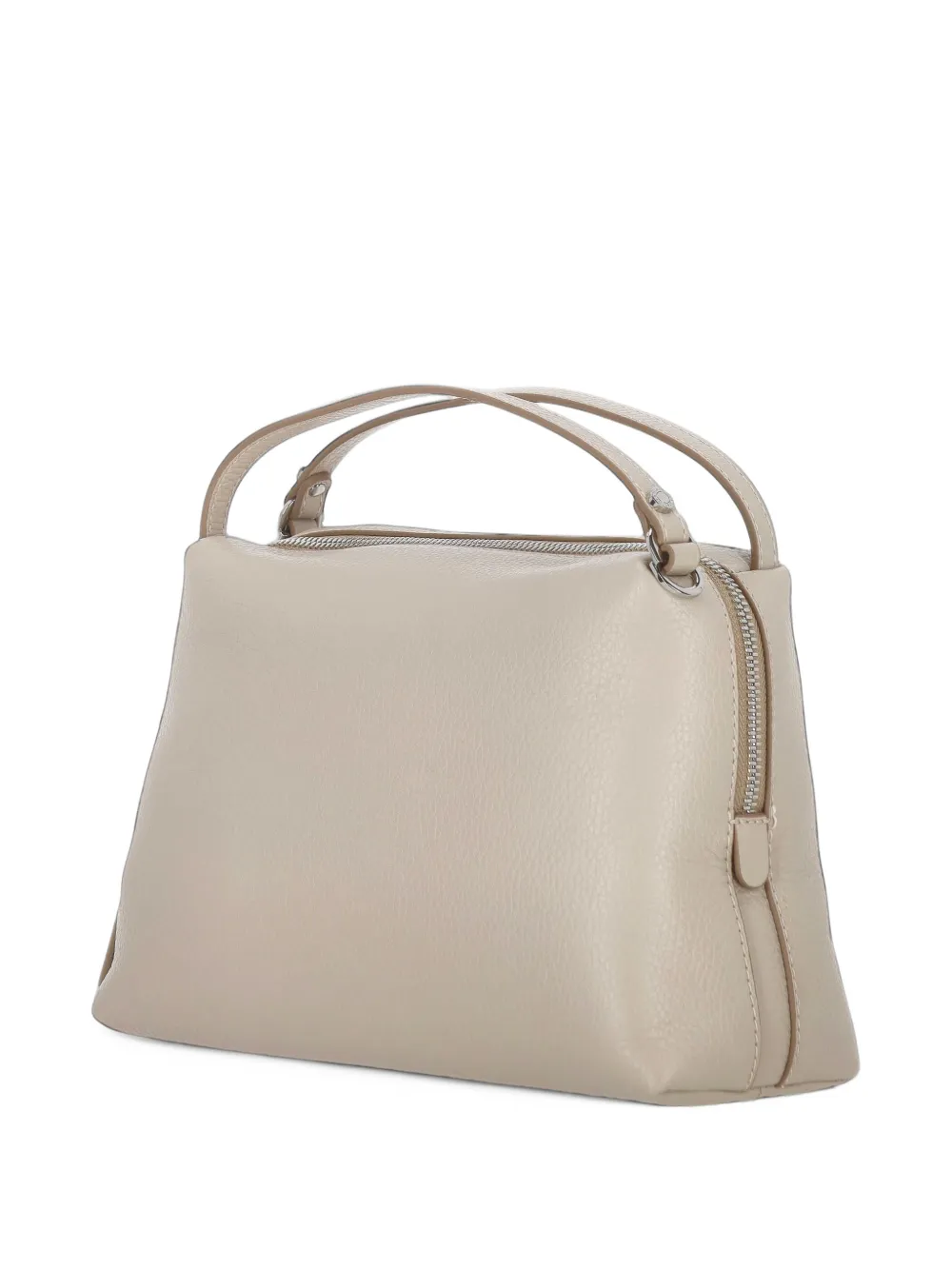 GIANNI CHIARINI medium Alifa leather tote bag Beige