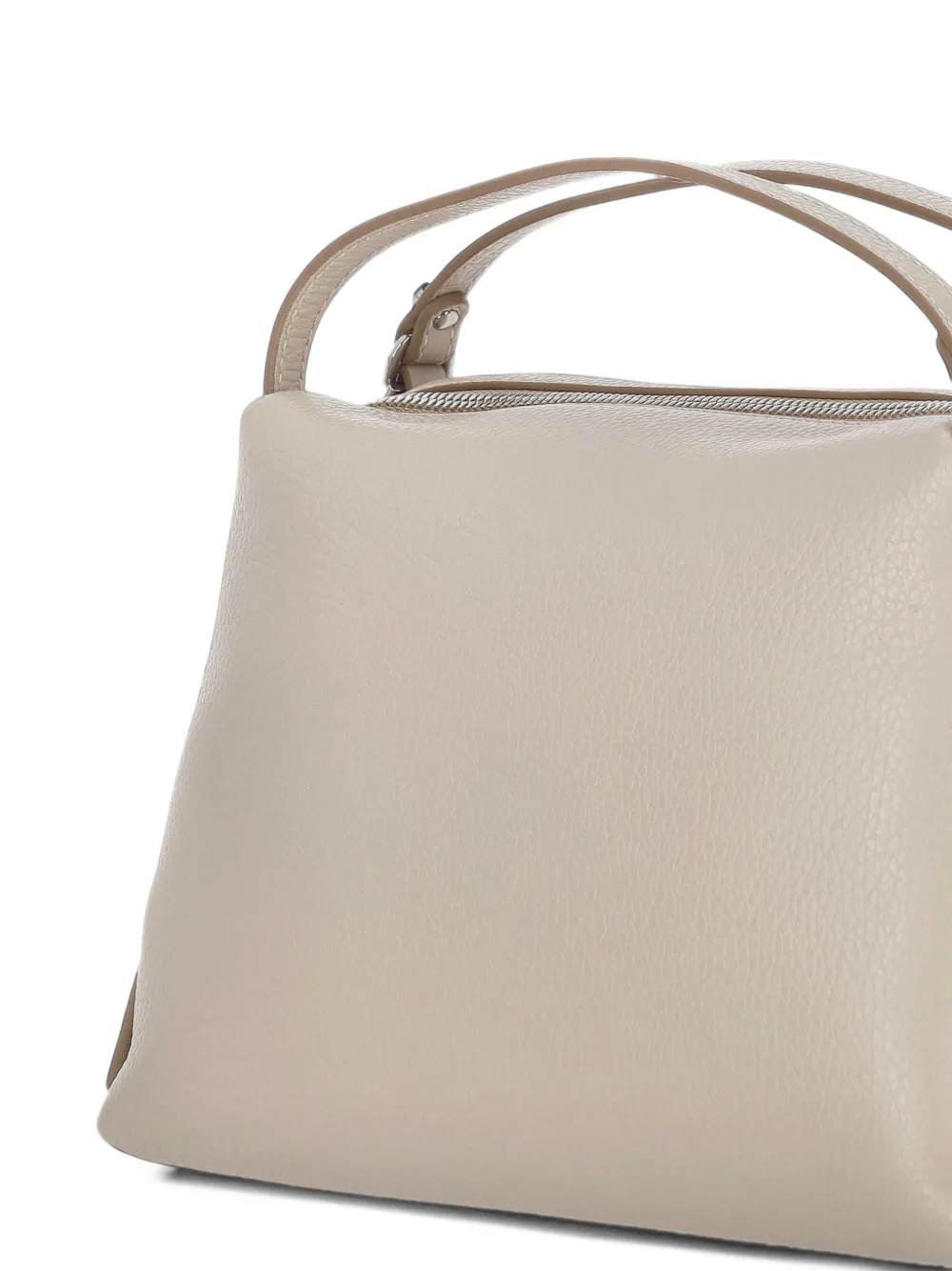 GIANNI CHIARINI medium Alifa leather tote bag Beige