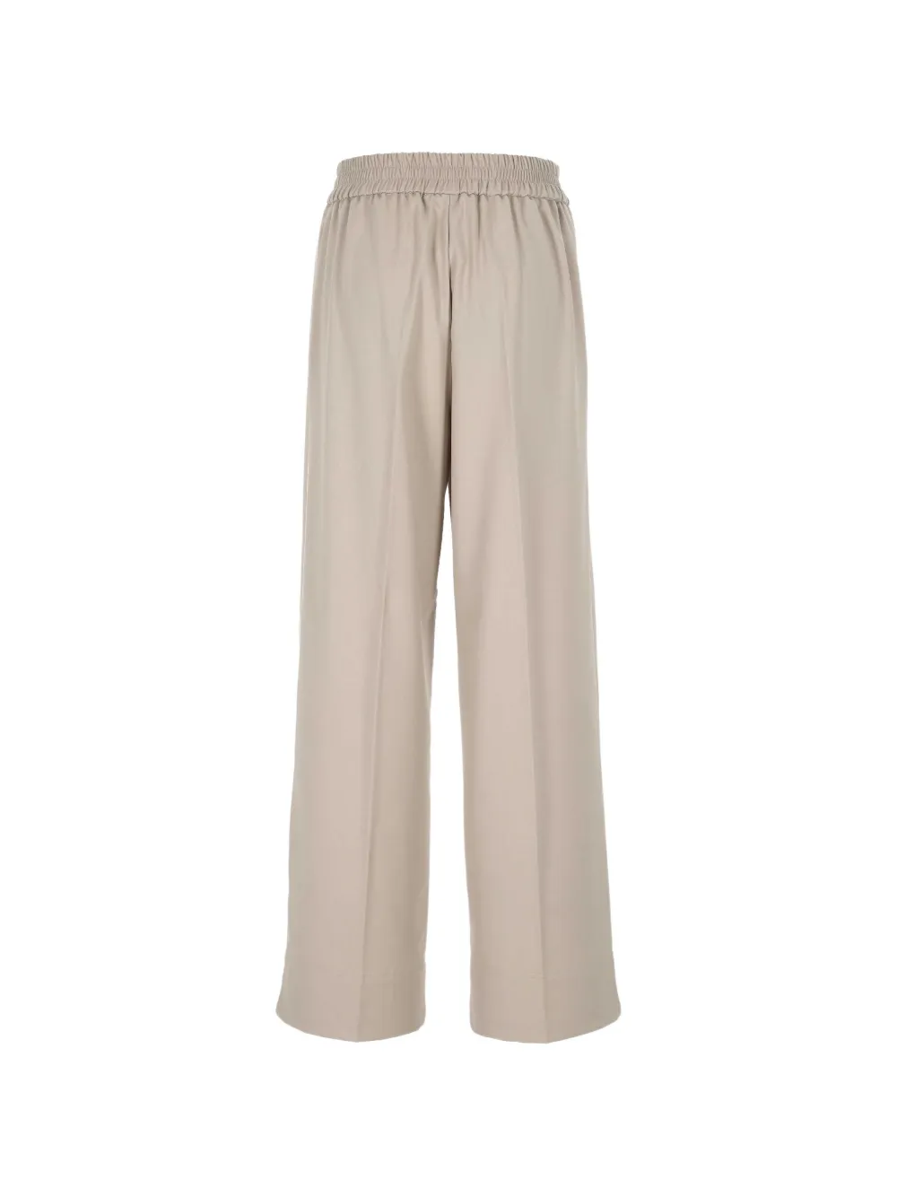 Marella Plooibroek met elastische taille Beige