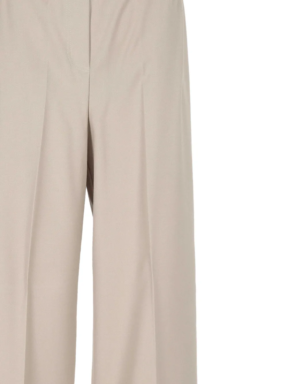 Marella Plooibroek met elastische taille Beige