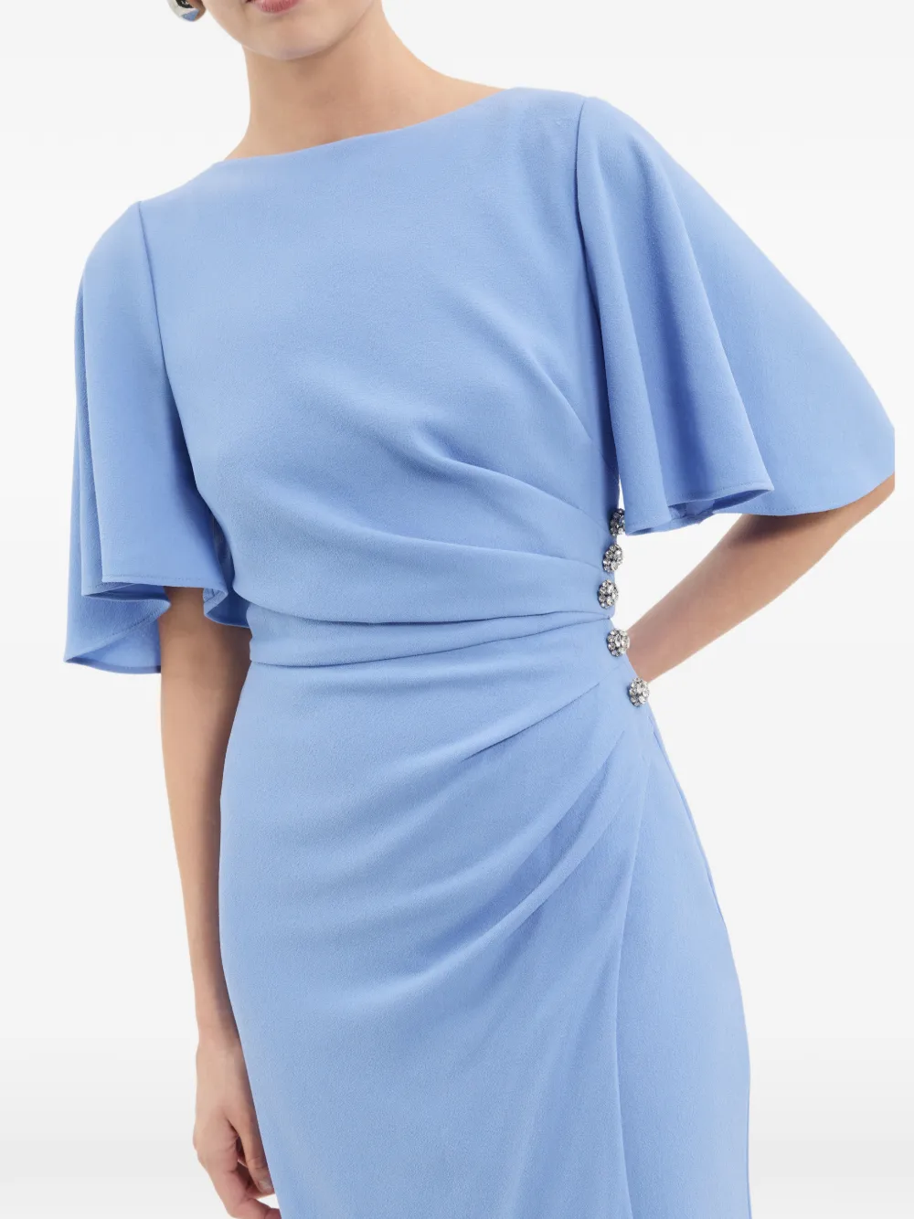 Rebecca Vallance Gimlet avondjurk Blauw