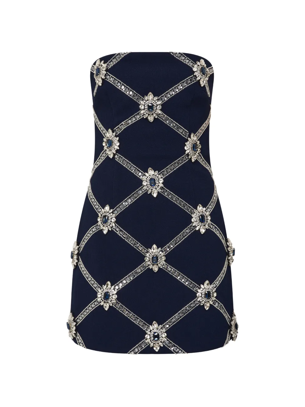 Rebecca Vallance Crown Jewel mini-jurk Blauw
