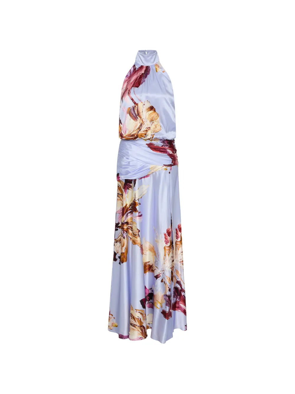 Rebecca Vallance Fleur De Lis Maxikleid mit Blumenprint - Blau
