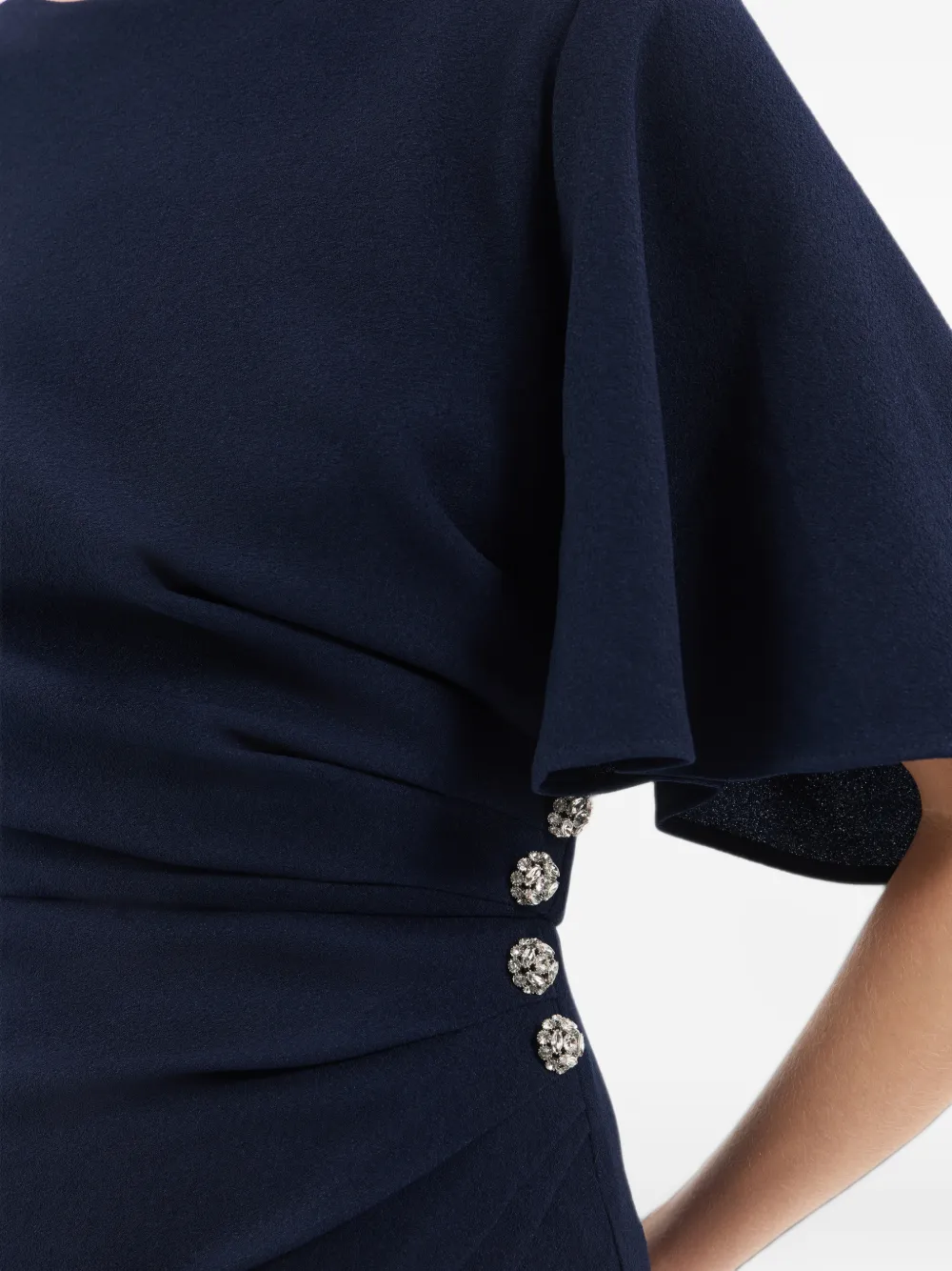 Rebecca Vallance Gimlet avondjurk Blauw