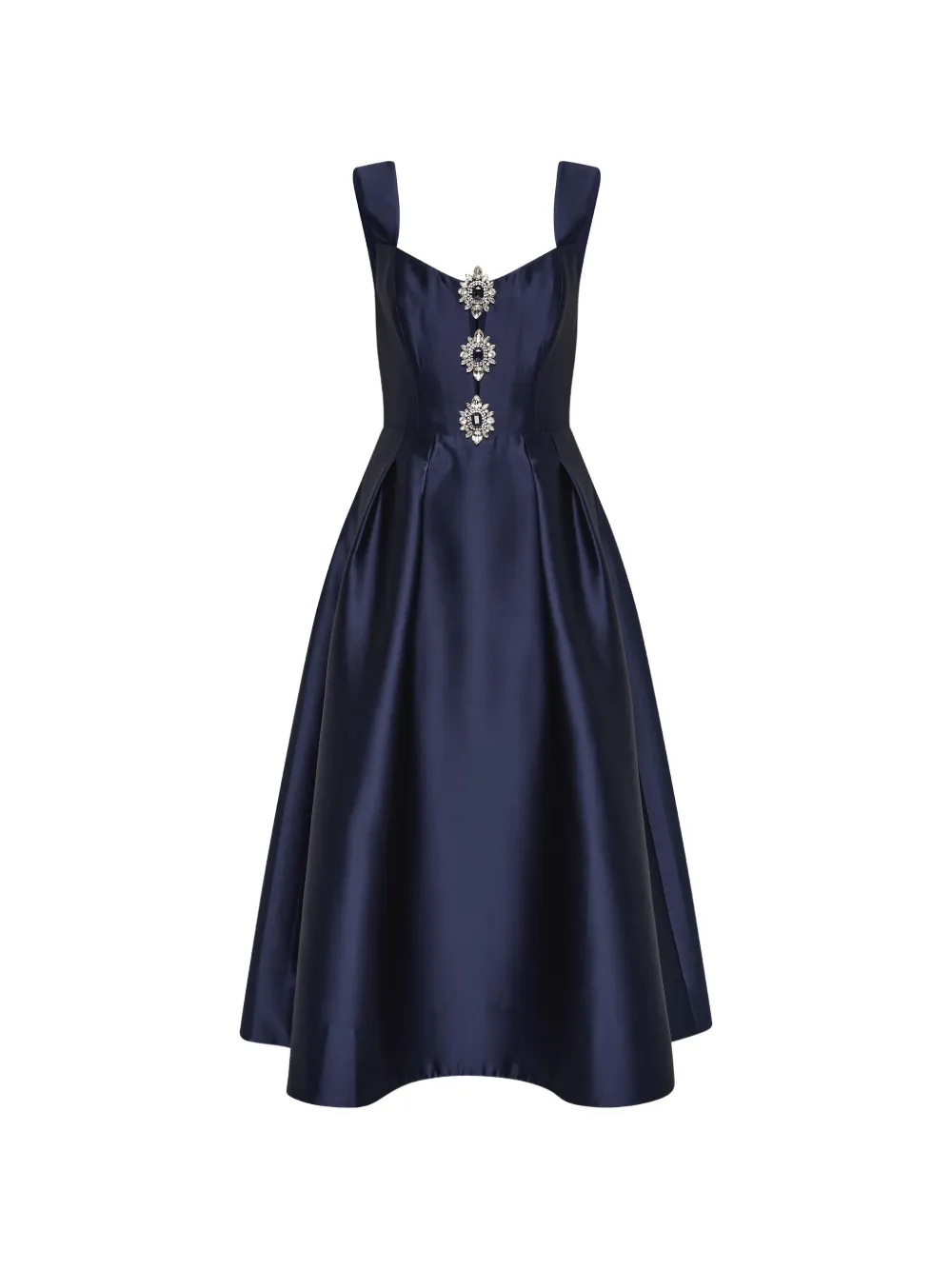 Rebecca Vallance Windermere Midikleid - Blau