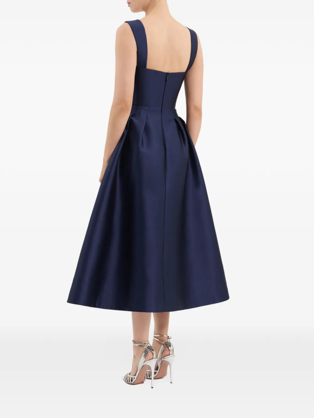 Rebecca Vallance Windermere midi-jurk Blauw