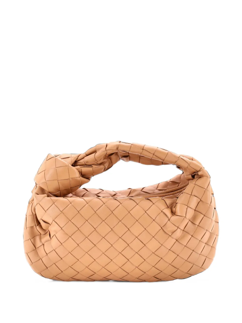 Bottega Veneta Pre-Owned BV Jodie Intrecciato Nappa Mini hobo bag - Braun