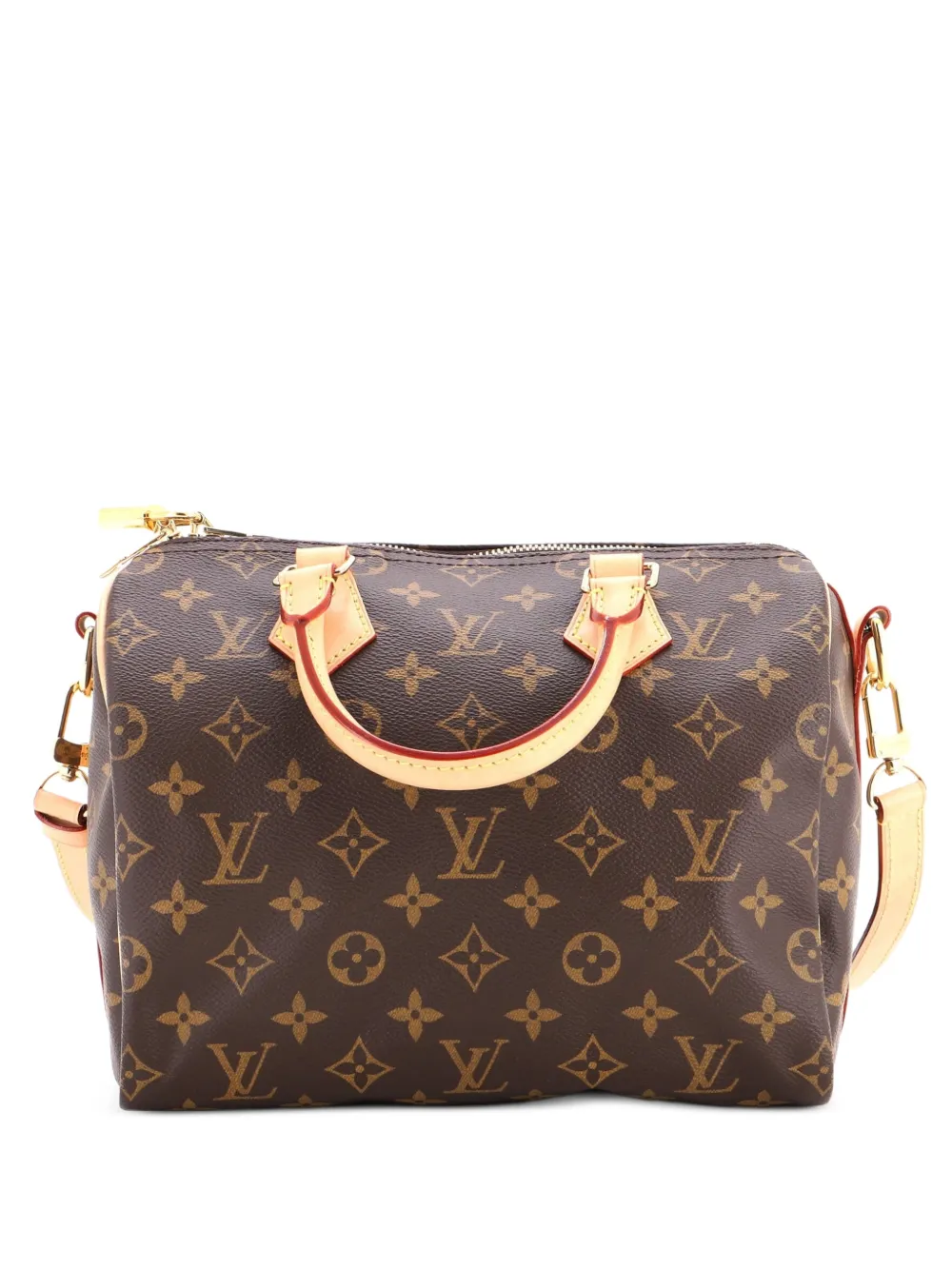 Louis Vuitton Pre-Owned Speedy Bandouliere Bag Monogram Canvas 25 satchel - Brown