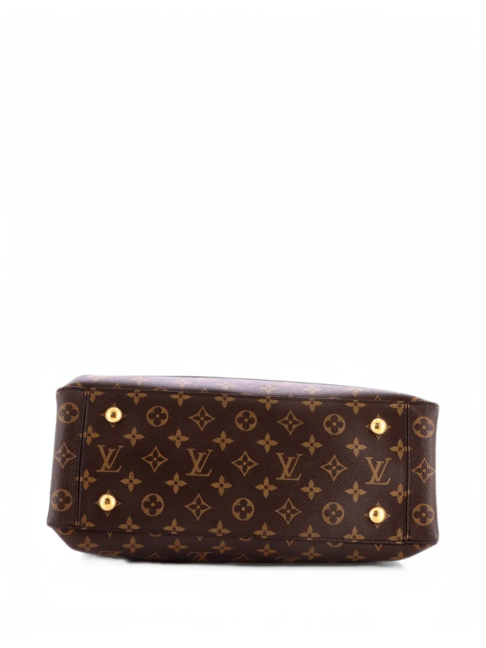 Louis Vuitton Pre-Owned Flower Monogram Canvas with Leather tote bag - Rouge