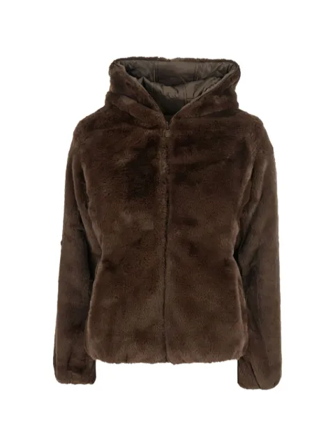 Save The Duck Laila reversible hooded jacket