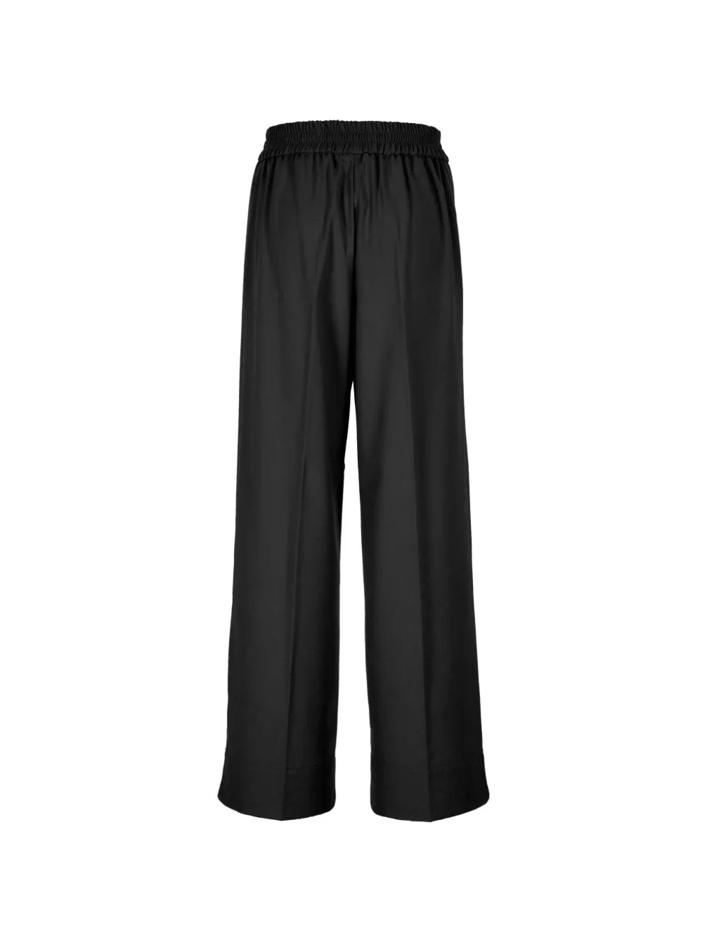 Marella Plooibroek met elastische taille Zwart