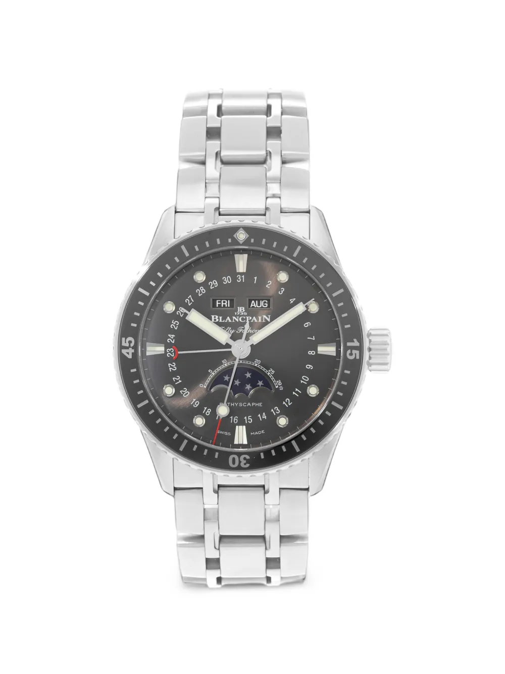 Blancpain Fifty Fathoms Bathyscaphe 43mm watch - Schwarz