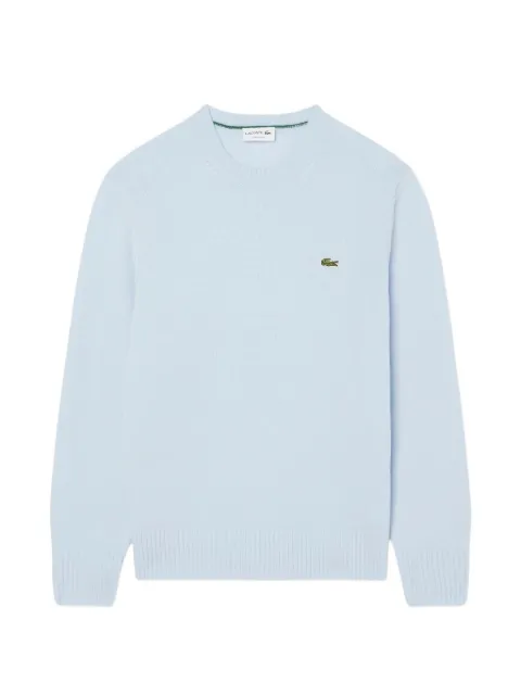 Lacoste Suéter de lã decote careca