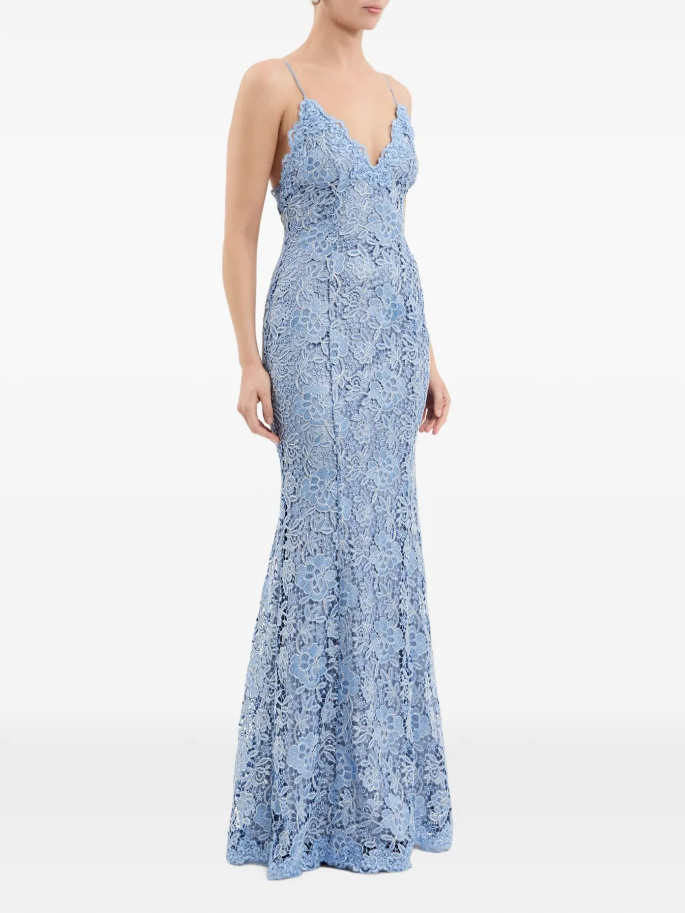 Rebecca Vallance Nottingham avondjurk Blauw
