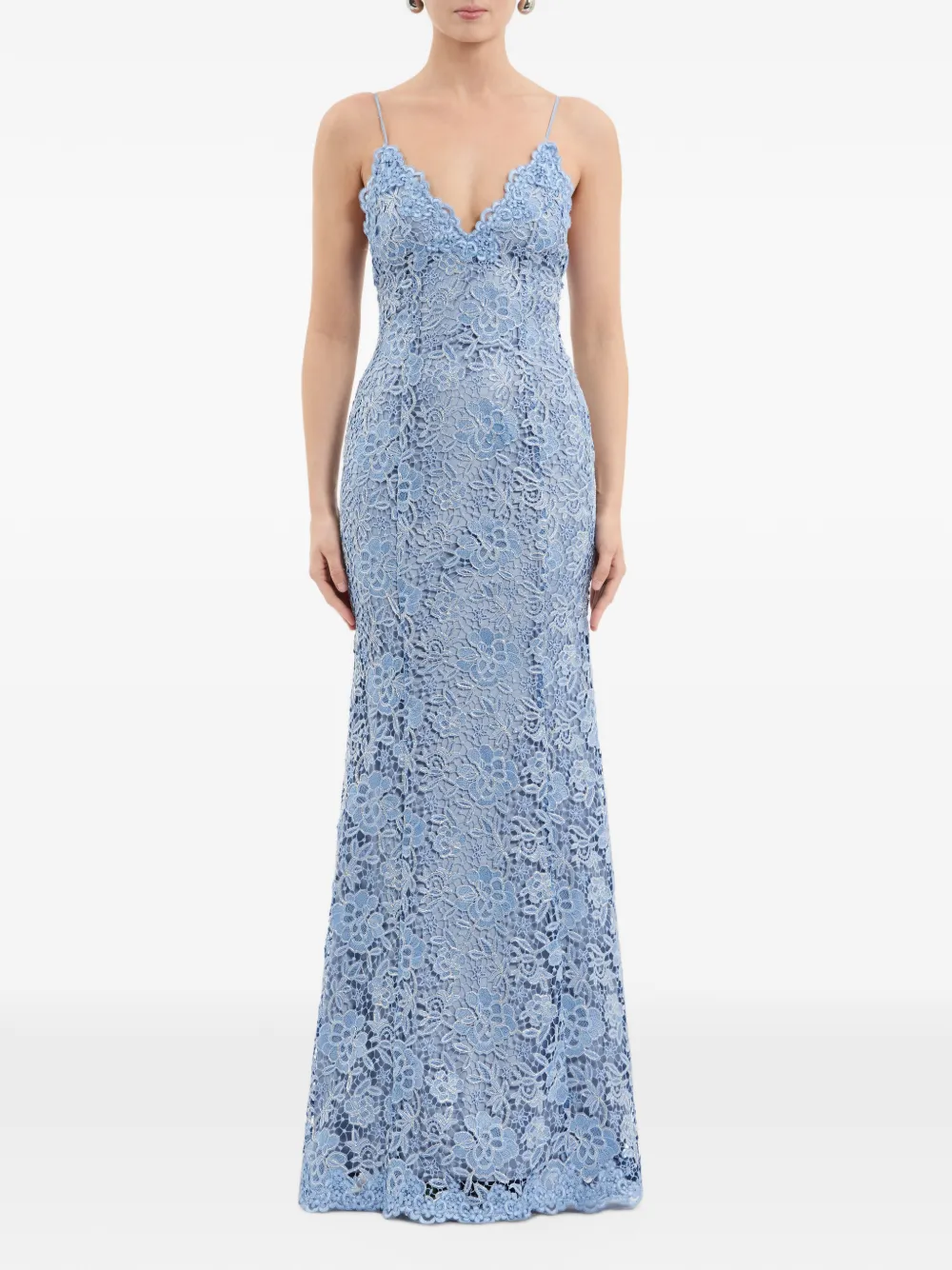 Rebecca Vallance Nottingham avondjurk Blauw