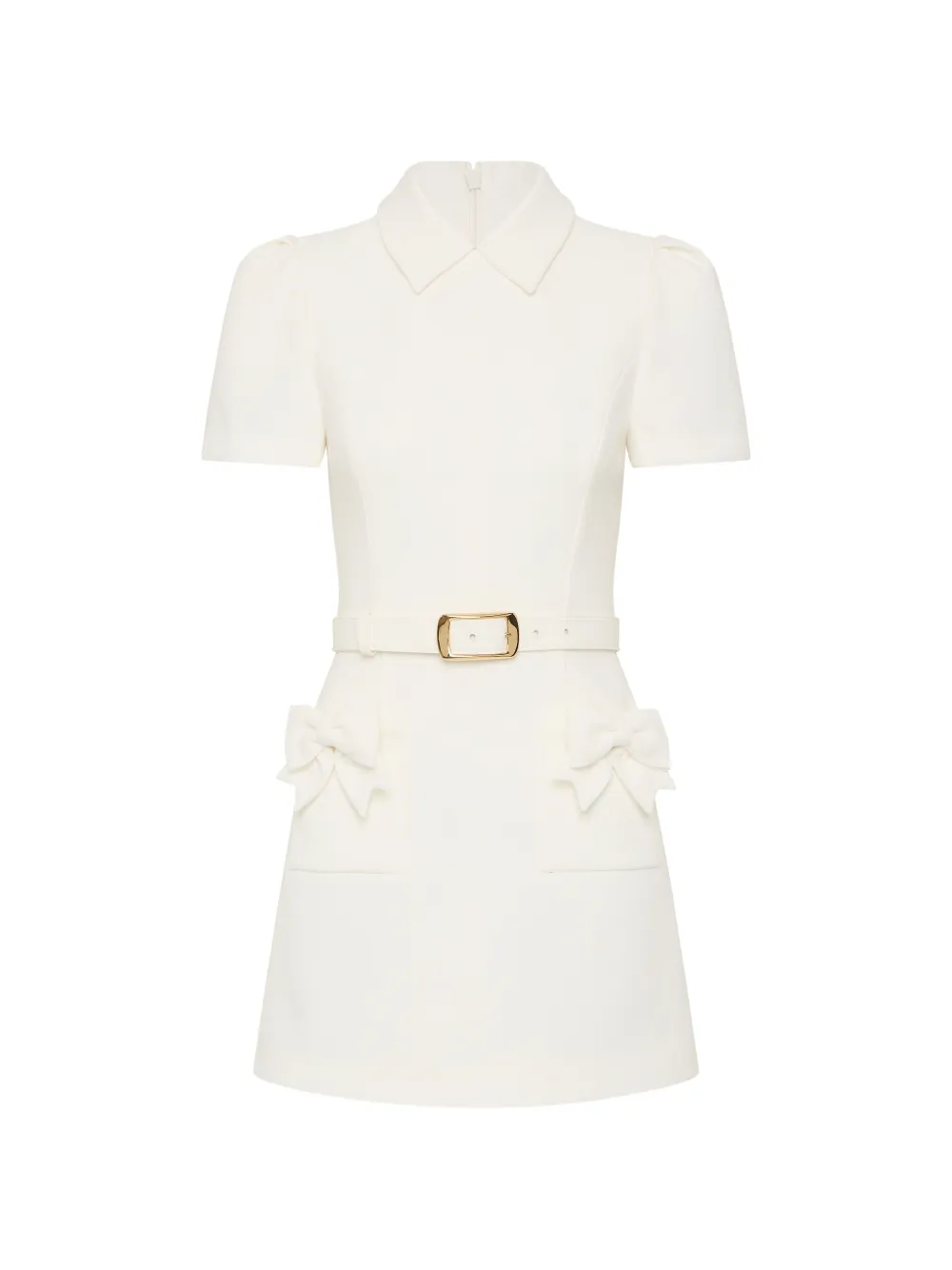 Rebecca Vallance Christopher mini-jurk Wit