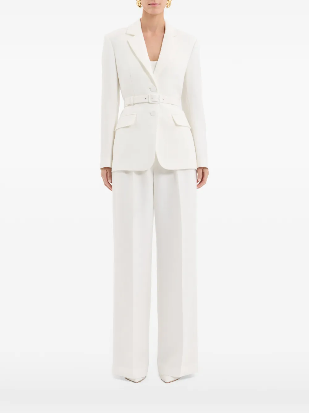 Rebecca Vallance Wimbledon blazer Wit
