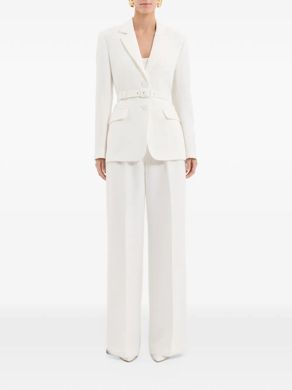 Rebecca Vallance Wimbledon broek Wit