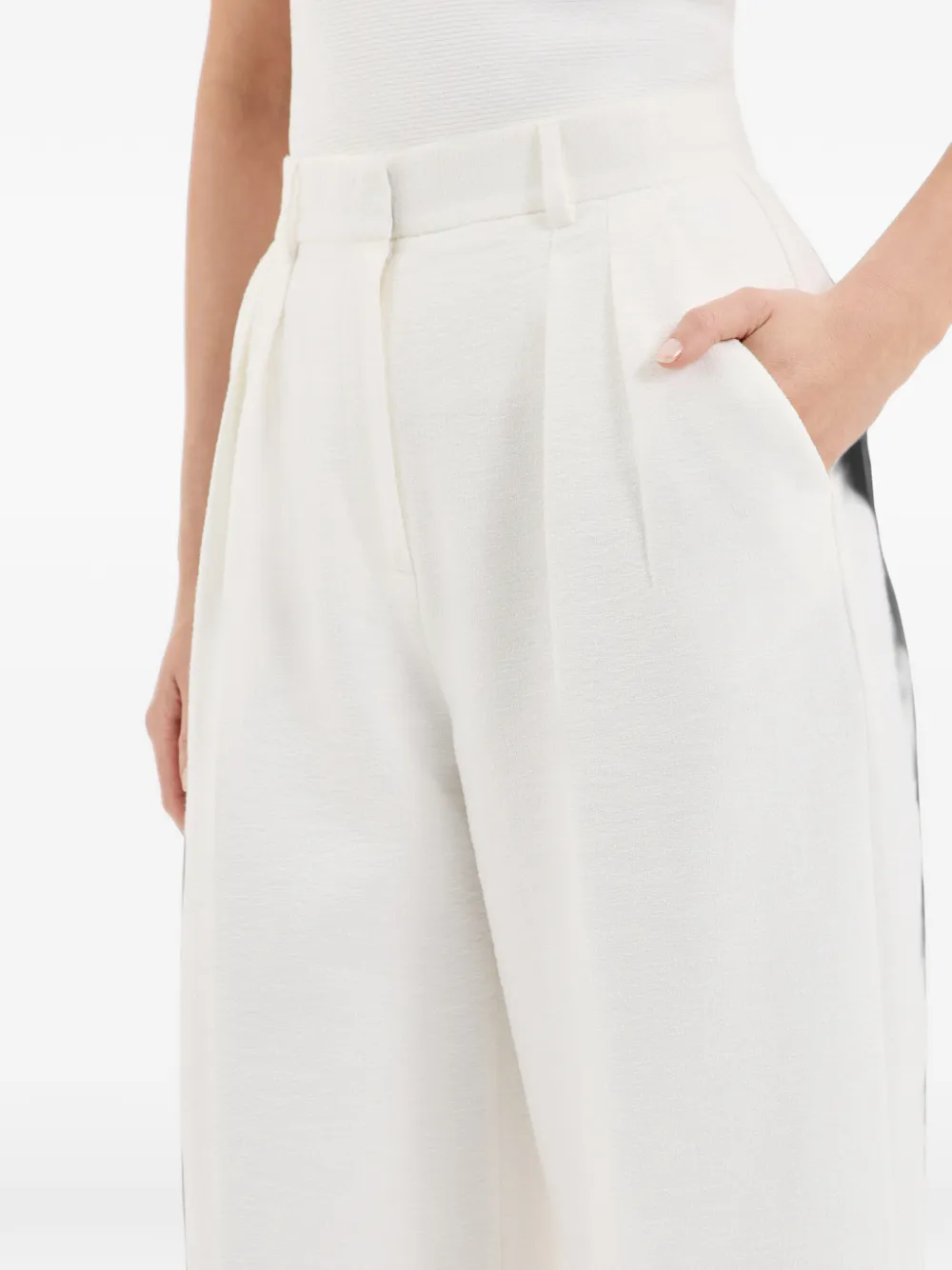 Rebecca Vallance Wimbledon broek Wit