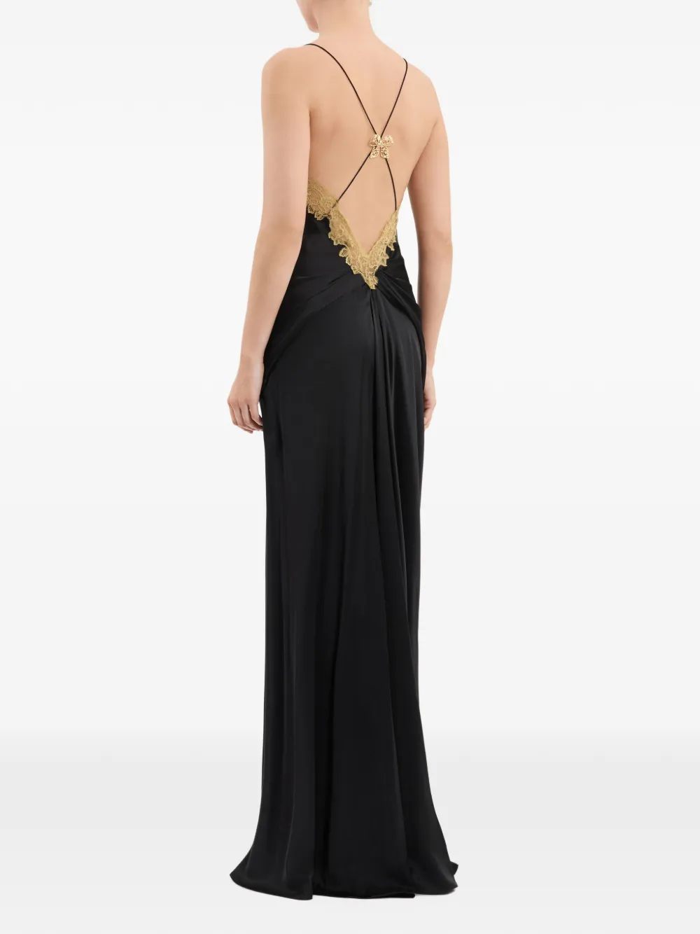 Rebecca Vallance Windsor maxi-jurk Zwart