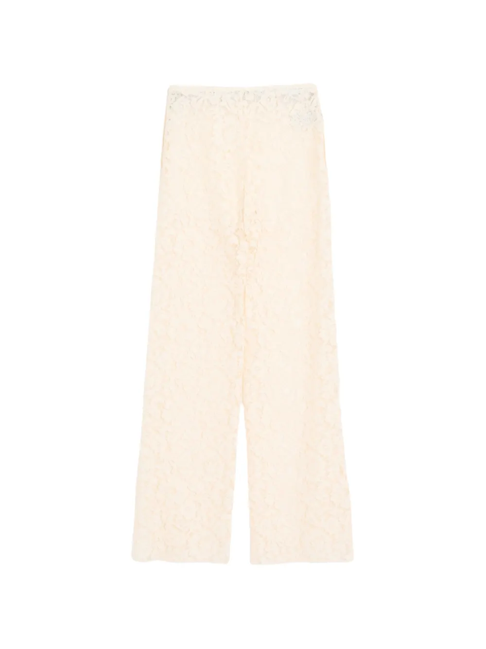 Valentino Garavani Heavy Lace broek Beige