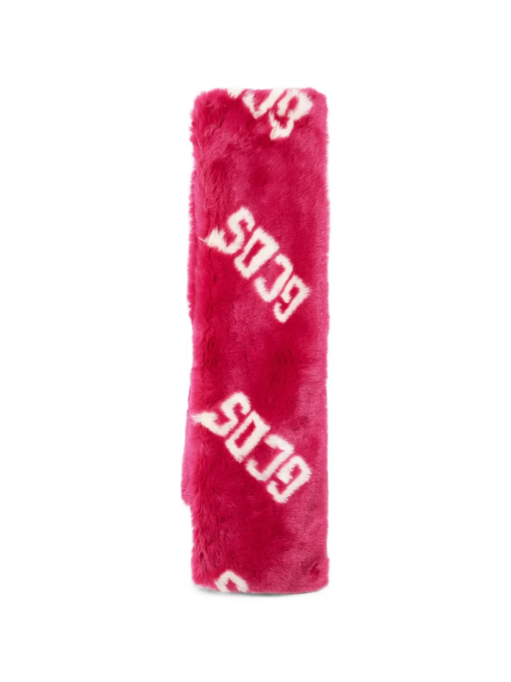 Gcds Kids Sjaal van imitatiebont met logo-print Roze