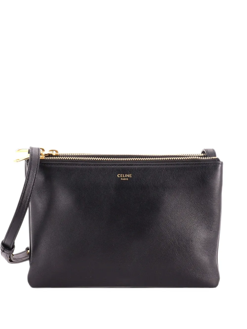 Celine Pre-Owned Trio Leather Small crossbody bag - Schwarz