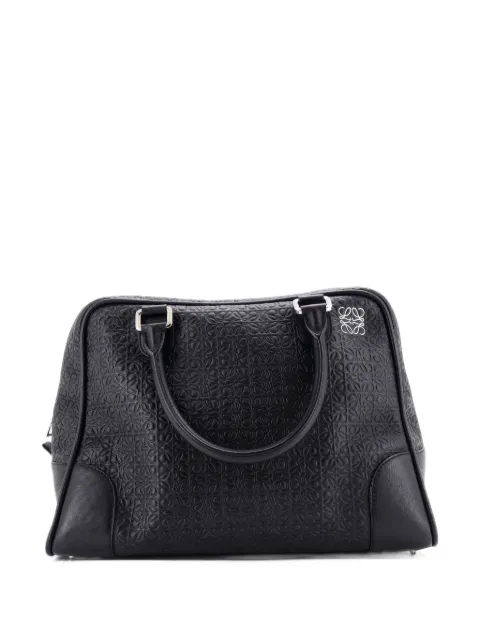 Loewe Pre-Owned Amazona 75 Bag Anagram Embossed Leather Large travel bag