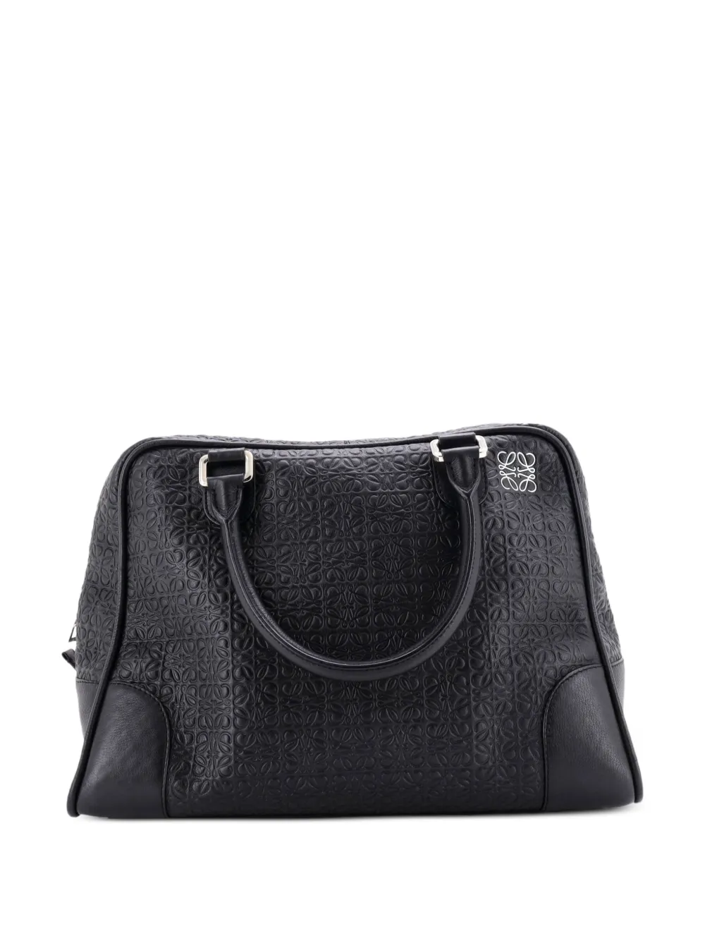Loewe Pre-Owned Amazona 75 Bag Anagram Embossed Leather Large travel bag - Schwarz