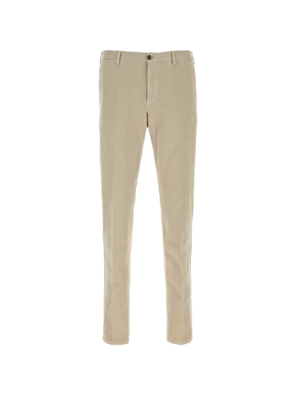 PT Torino stretch-cotton trousers - Nude