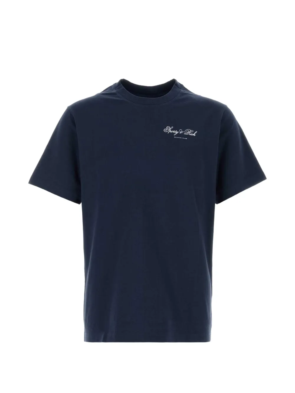 Sporty & Rich Cameron Club logo-print T-shirt - Bleu Sporty & Rich Cameron Club logo-print T-shirt - Bleu