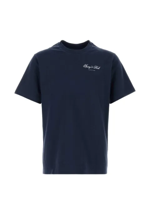 Sporty & Rich Cameron Club logo-print T-shirt