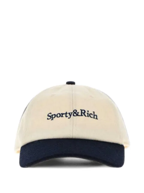 Sporty & Rich Marcus Serif baseball cap