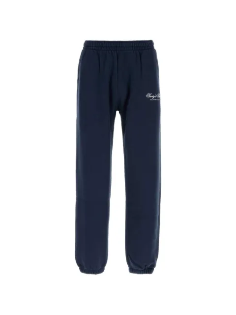 Sporty & Rich Brianno Club logo-print track pants