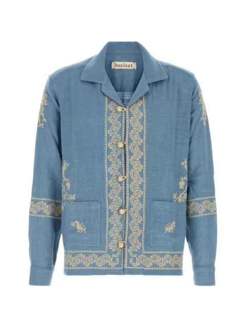 Baziszt Tulum embroidered shirt