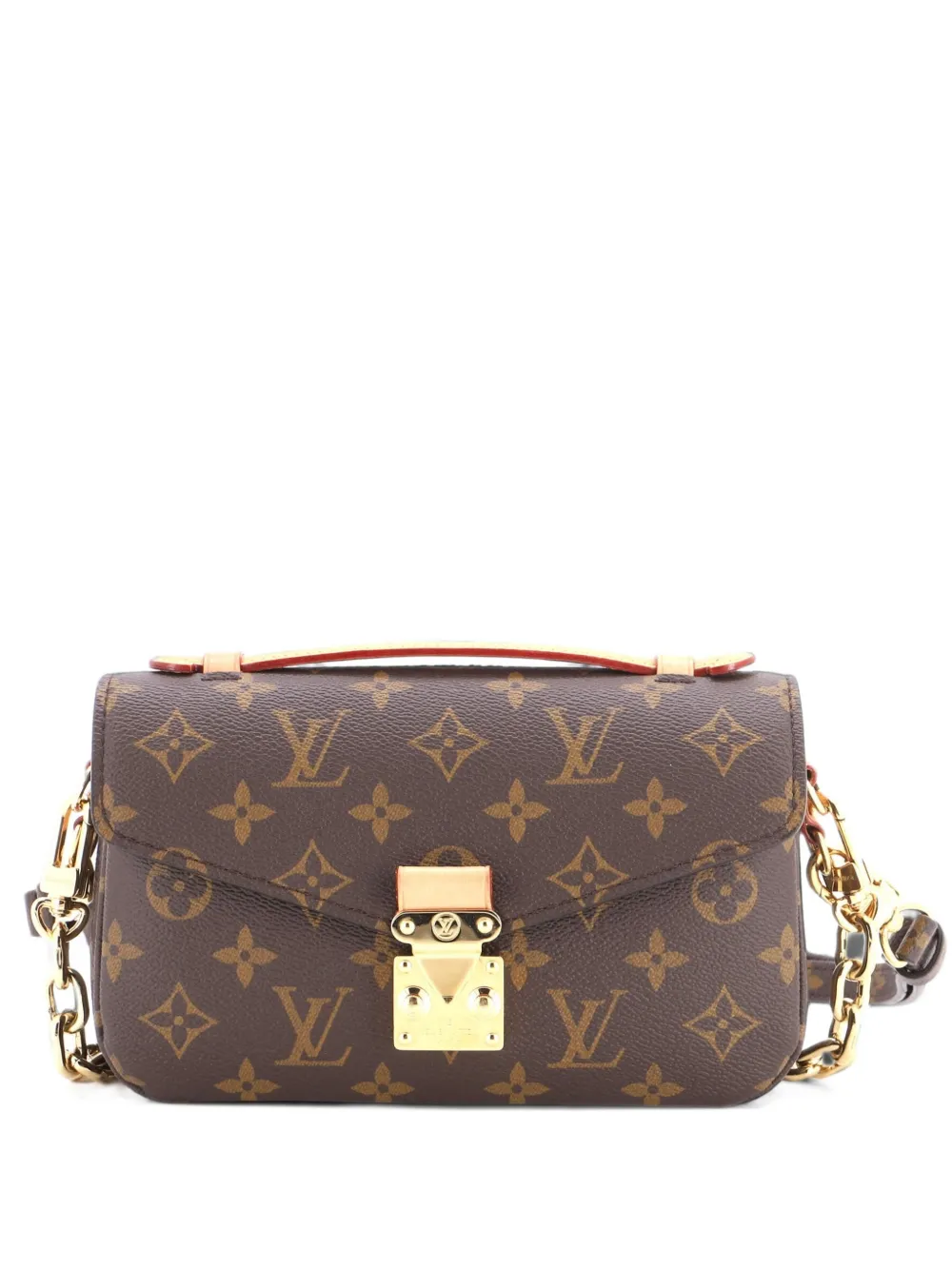 Louis Vuitton Pre-Owned Pochette Metis Monogram Canvas East West crossbody bag - Marrone