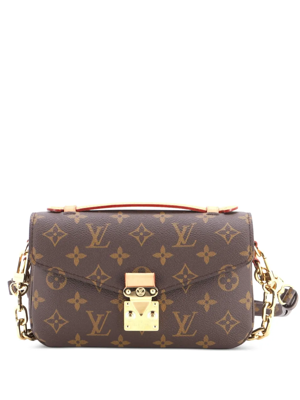 Louis Vuitton Pre-Owned Pochette Metis Monogram Canvas East West crossbody bag - Brown