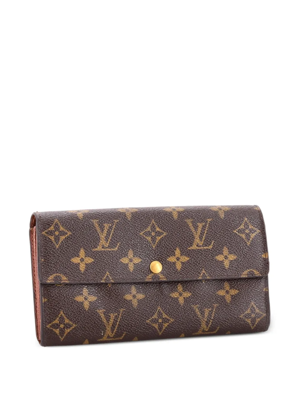 Louis Vuitton Pre-Owned Sarah Wallet Monogram Canvas small wallets - Marrone
