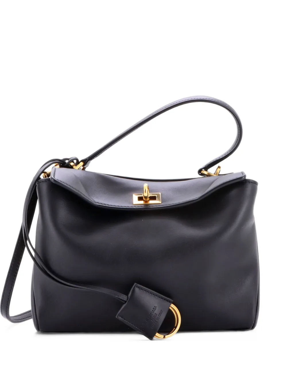 Balenciaga Pre-Owned Rodeo Leather Mini shoulder bag - Schwarz