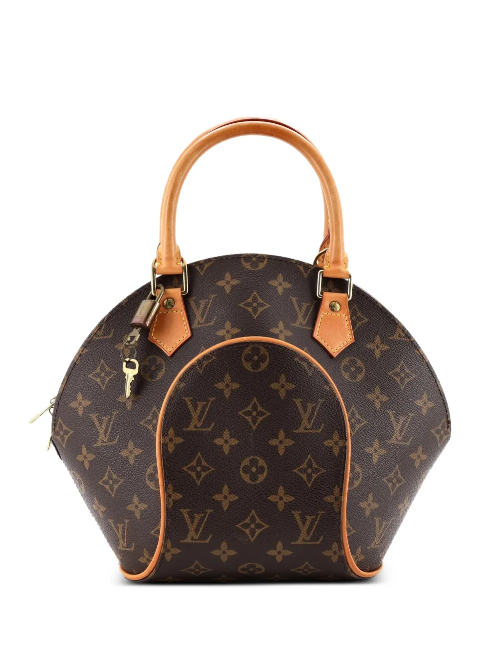 Louis Vuitton Pre-Owned Ellipse Bag Monogram Canvas PM satchel - Marrone