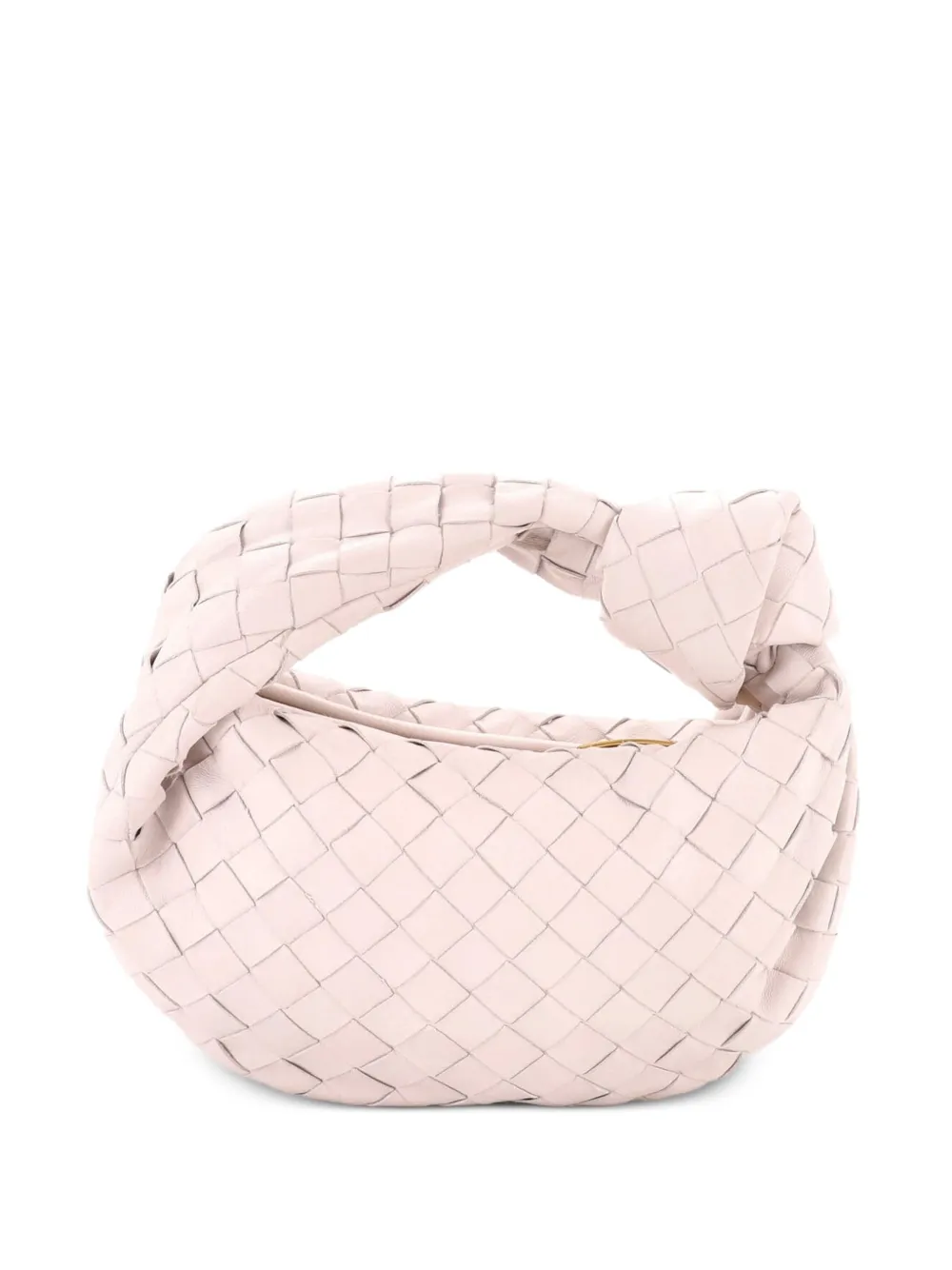 Bottega Veneta Pre-Owned BV Jodie Intrecciato Nappa Mini hobo bag - White