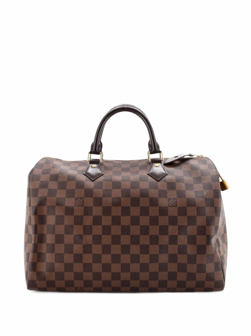 Louis Vuitton Pre-Owned Speedy Handbag Damier 35 satchel - Brown